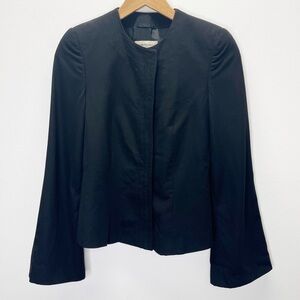 Emporio Armani Wool Blend Bell Sleeve Blazer Sz 6